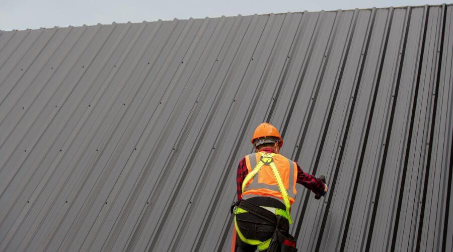 Professional metal roof installation services in Pep, NM